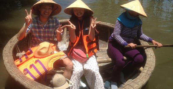 Bay Mau Eco Cooking Class Tours with Basket Boat