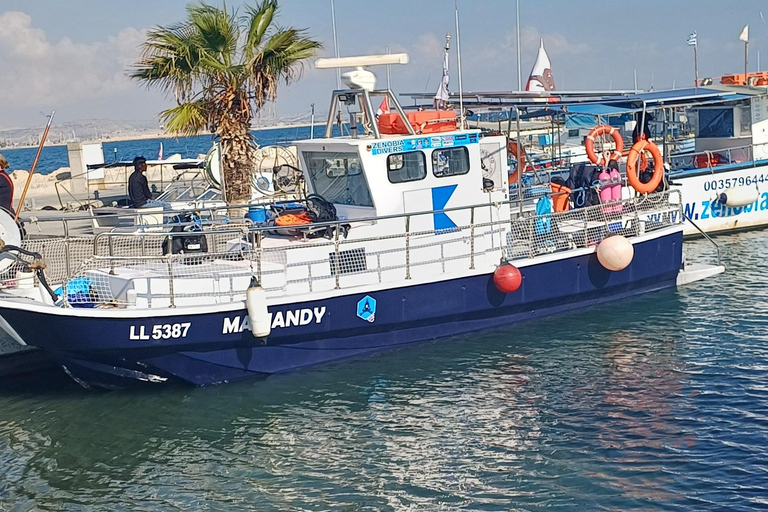 Larnaca: Sunrise or Sunset Boat trip with swimming stops Larnaca: Private Sunrise & Sunset BoatTrip