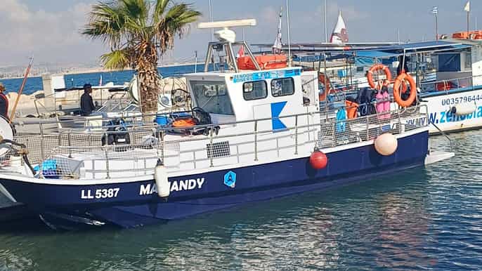 Larnaca: Private Zenobia Wreck with full gear