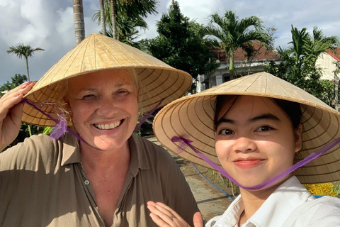 Hoi An/DaNang: Vegetarischer Kochkurs & KorbbootfahrtKleine Gruppe Abreise von Da Nang Zurück Da Nang