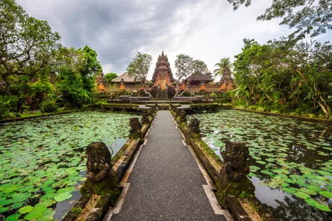 Desde Bali: Templo de Saraswati, Bosque de los Monos, Cascadas de Ubud