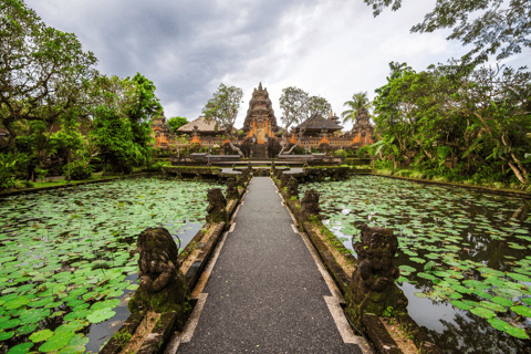 Bali: Saraswati Temple & Ubud Monkey Forest with Waterfalls Small-Group Tour