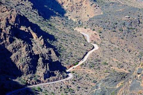 Circuit hors route dans les montagnes de Fujairah (Wadi)