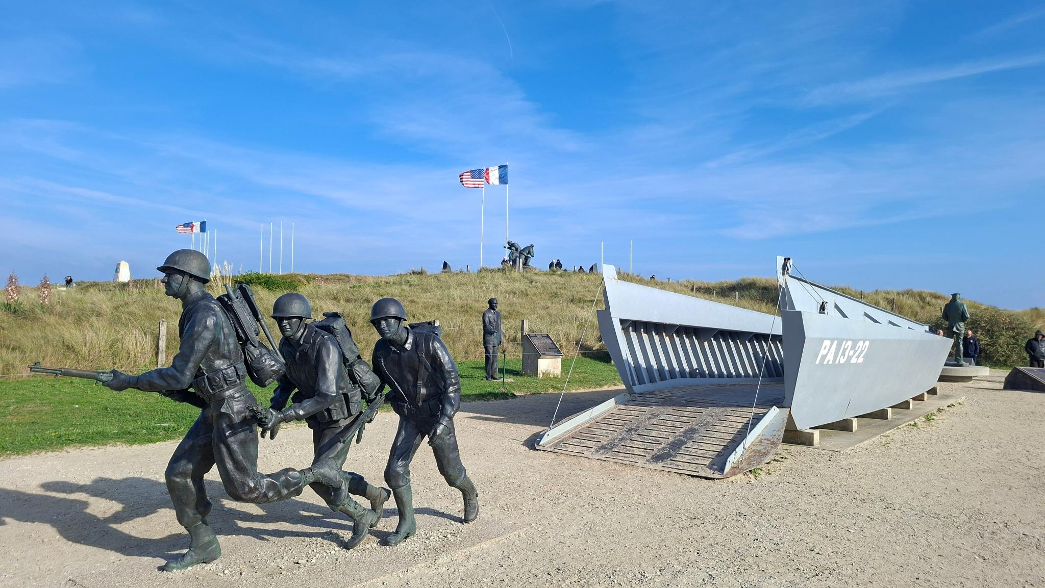 Schifffahrt ab Cherbourg: Privater D-Day-Ausflug nach Omaha Beach und Utah Beach
