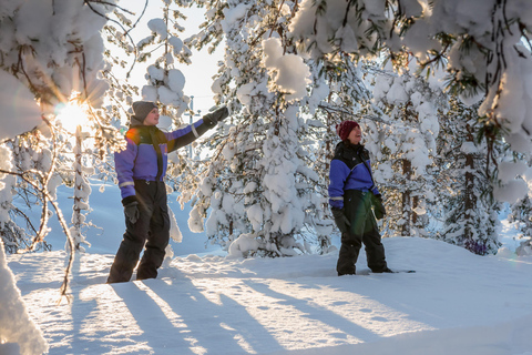 Saariselkä: safari panoramico con le ciaspole