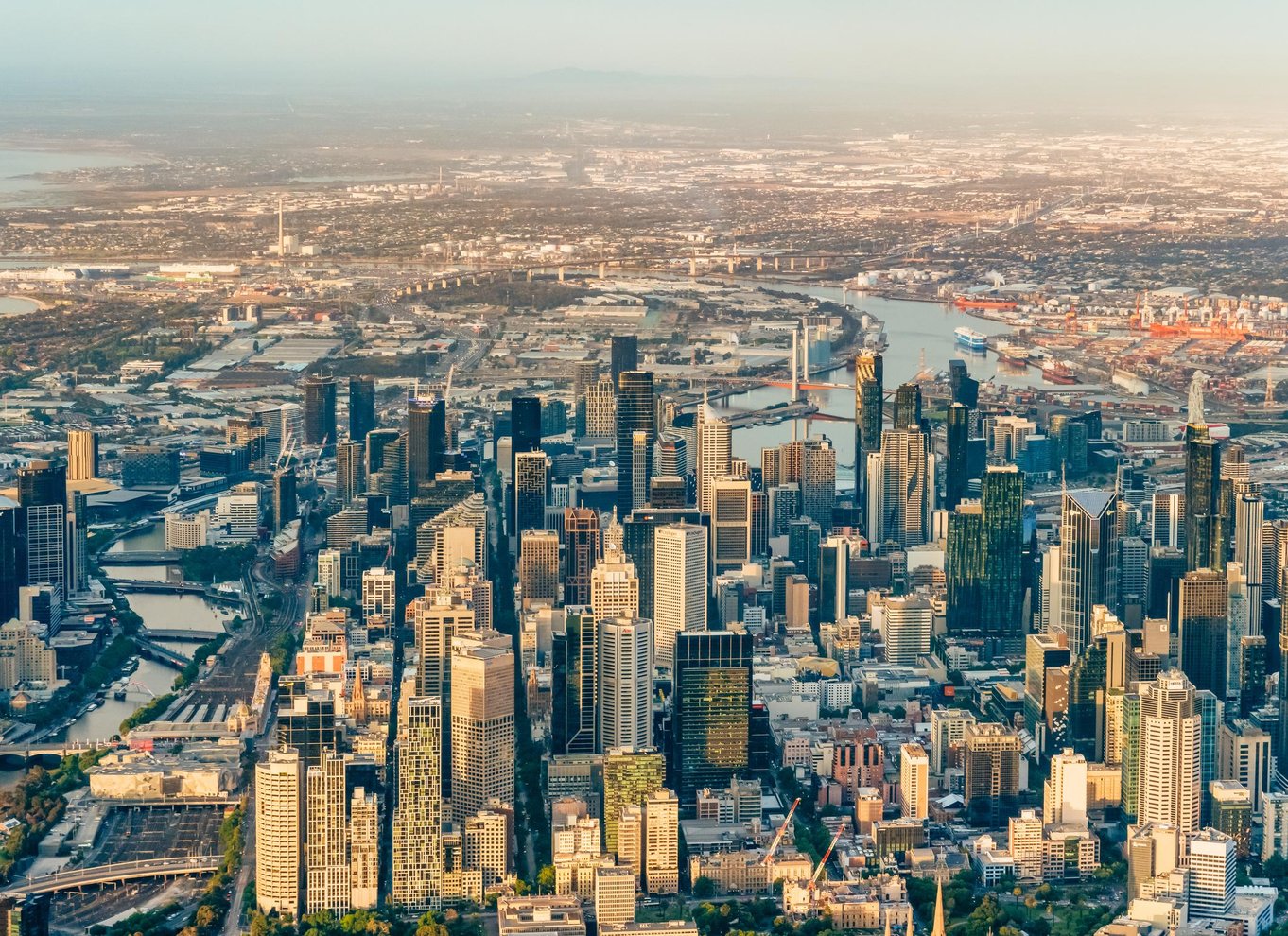 Melbourne: Ballonflyvning ved solopgang