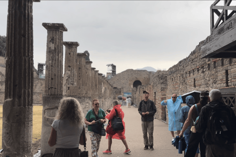From Naples: Pompeii Tour with ticket and tour guide included From Naples: Tour of Pompeii with ticket and guide included