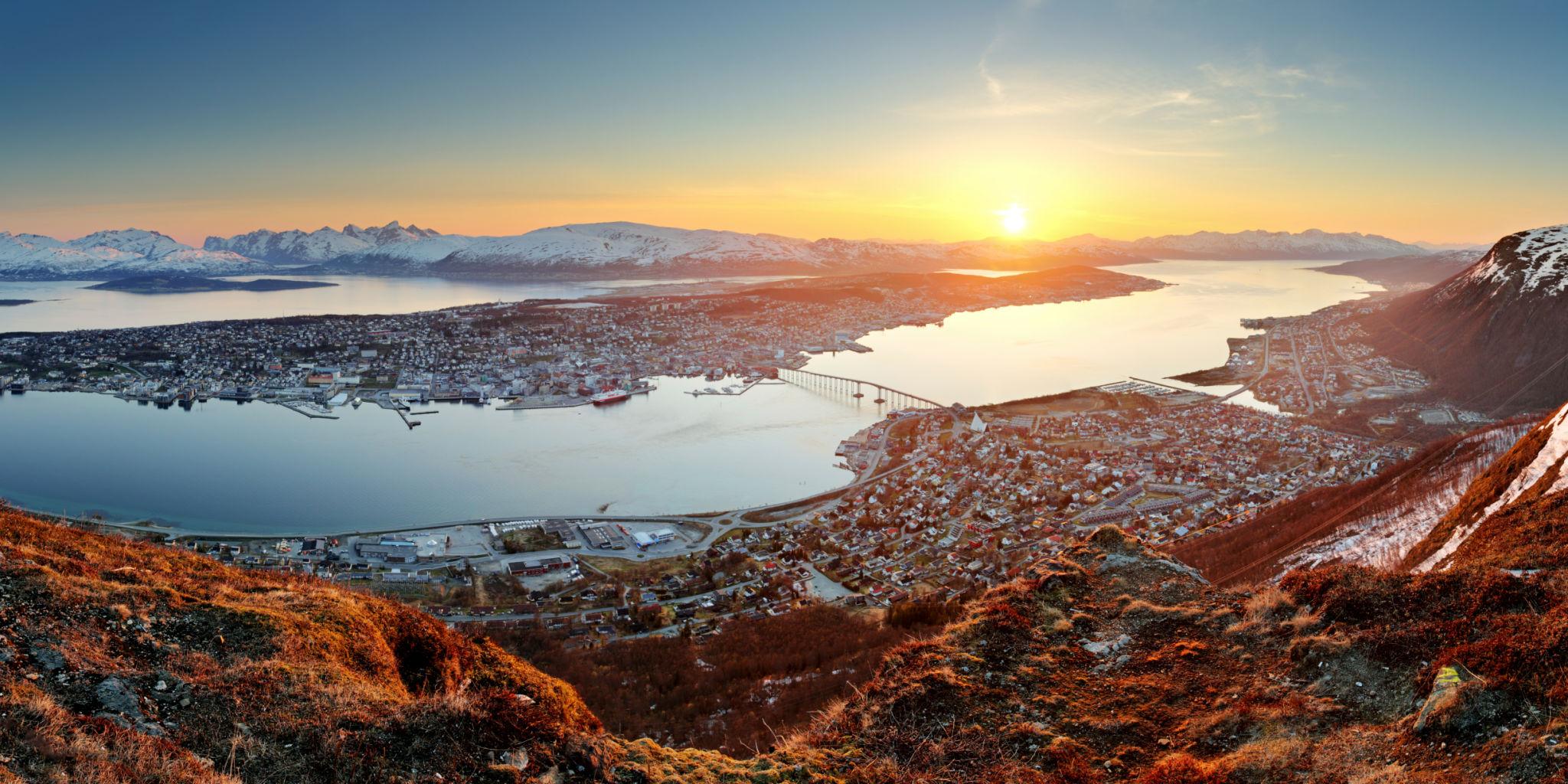 Tromsø: Geführte Wanderung zum Berg Fløya mit atemberaubender Aussicht