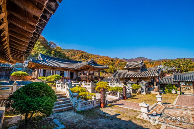 Séoul : visite du temple Waujeongsa, de l&#039;ancienne forteresse et du parc des séries téléviséesSéoul : visite du temple Waujeongsa, de l&#039;ancienne forteresse et du parc Drama
