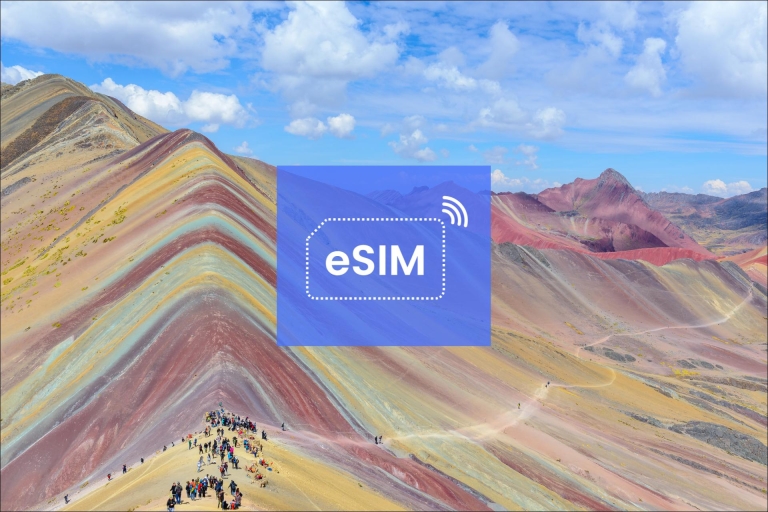 Cusco: Peru eSIM Roaming Mobile Data Plan 20 GB/ 30 Days: Peru only