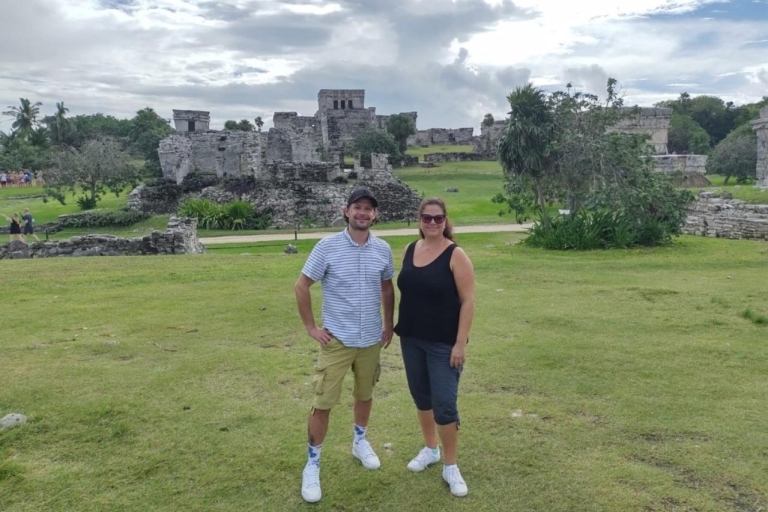 Wycieczka do Tulum Coba: Poznaj ruiny Majów i popływaj w cenocie