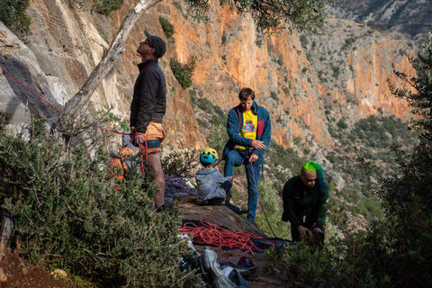 Leonidio : séance d&#039;escalade avec un guide