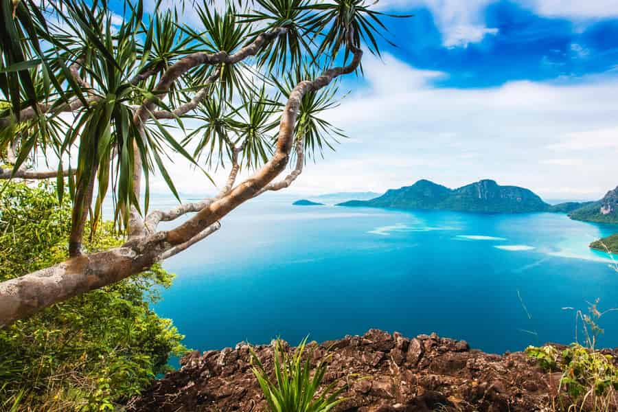 Semporna: Bohey 3 Islands Wanderung, Schnorchel/Tauch Tour mit Mittagessen. Foto: GetYourGuide Semporna: Bohey 3 Islands Wanderung, Schnorchel/Tauch Tour mit Mittagessen. Foto: GetYourGuide