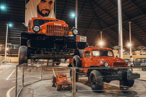 Abu Dhabi: Off-Road Historical & Classic Cars museum Tour Dubai:private Transfer To Dubai Classic Cars Museum