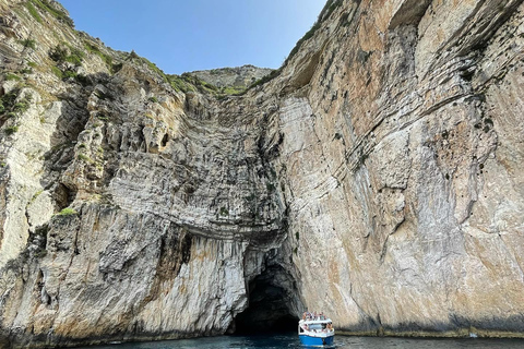 Lefkimmi: Paxos & Antipaxos Caves by Glass-Bottom Boat