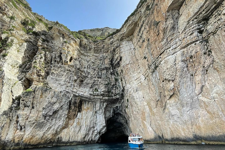 Lefkimmi: Paxos & Antipaxos Caves by Glass-Bottom Boat