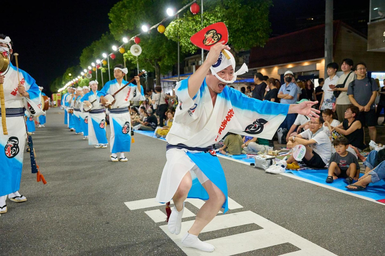 Osaka: World-Famous Naruto Whirlpools & Awa Odori Festival Plan A: Osaka Departure Awa Odori Premium Experience Package