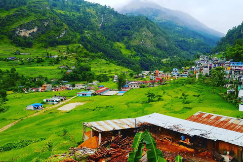 Pokhara: Sceniczny przejazd do Nayapul