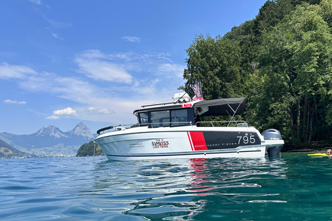 Lake Lucerne: Private Luxury Boat Cruise