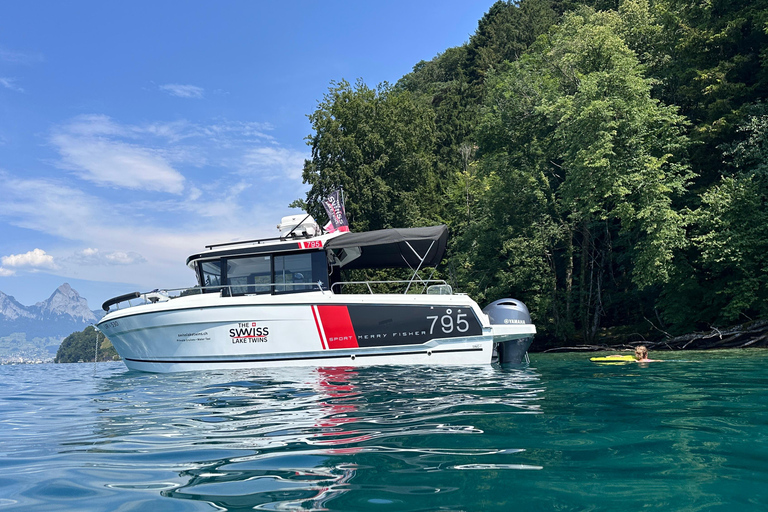 Lake Lucerne: Private Luxury Boat Cruise