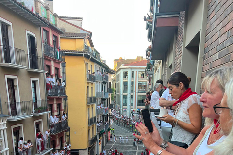 Pamplona Bulls: Balcony View & Gourmet Breakfast
