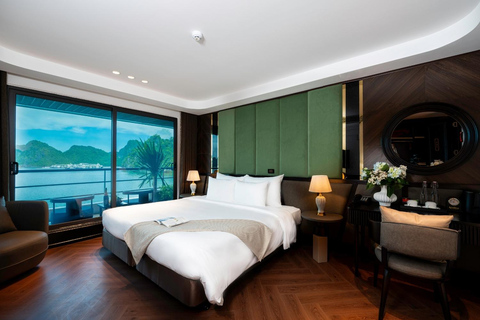 Halong & Lan Ha: 2D1N Celina of the Sea 6-Star Luxury Cruise Without Transfer Service
