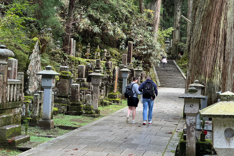 Z Osaki: prywatna wycieczka 1-dniowa z przewodnikiem do Koyasan (miejsce wpisane na listę UNESCO)