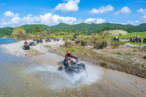 Antalya: Quad & Buggy Safari Adventure w/Zipline Experience Quad Safari -Single Participant