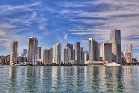 Miami Boat Tour : Mansions & Skyline with optional Pick-up PARTIAL PAYMENT | Miami Boat Tour