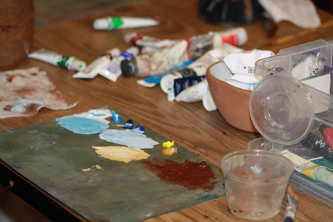 Tbilisi: Creative Workshop with Tea or Coffee & Pick-Up