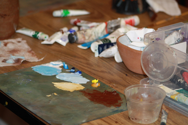 Tbilisi: Creative Workshop with Tea or Coffee & Pick-Up