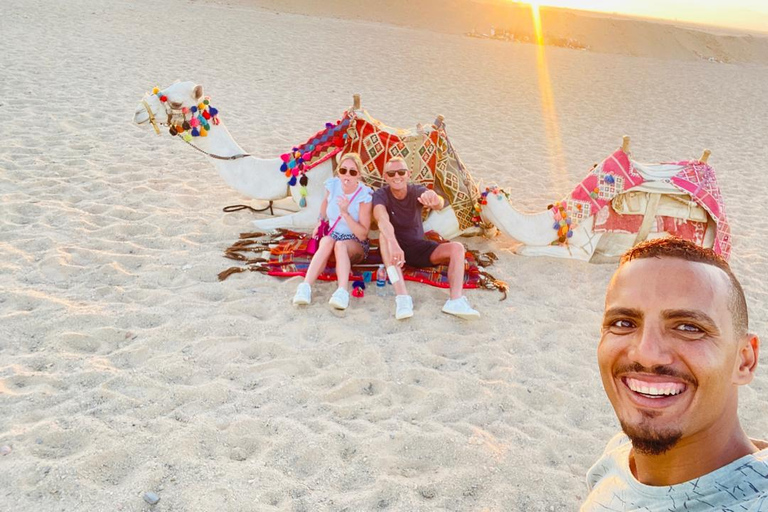 Hurghada: Camel Ride Vibes -The Ultimate Desert Experience 1-Hour Desert & Beach Camel Ride with Transfers