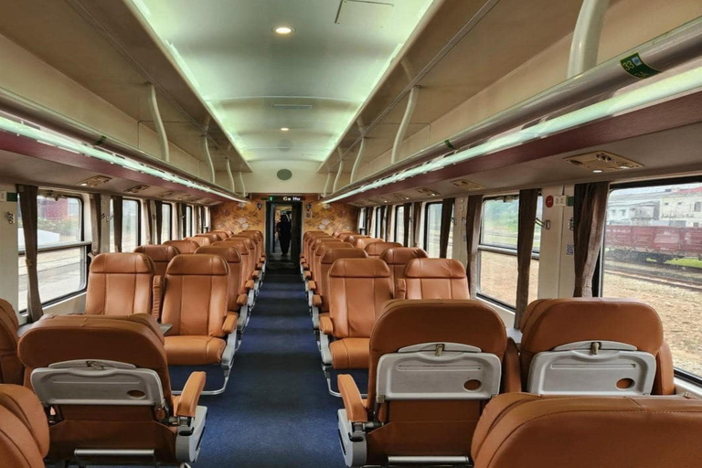 Heritage Train Railway between Da Nang and Hue City Route Hue to Da Nang - Soft Seat