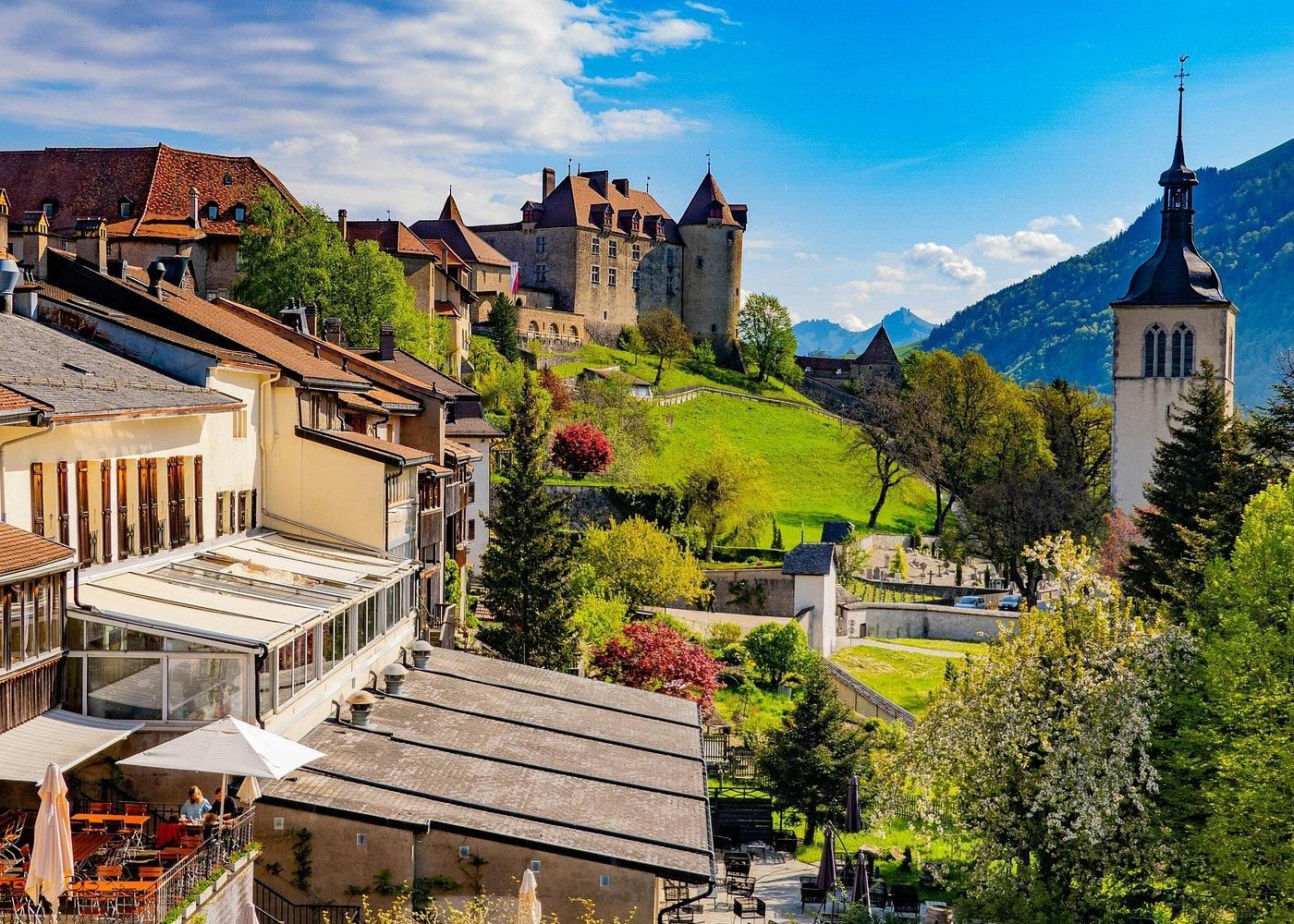 Region Gruyères: Schloss, Käse & Schokolade – Privater Van ab Sion