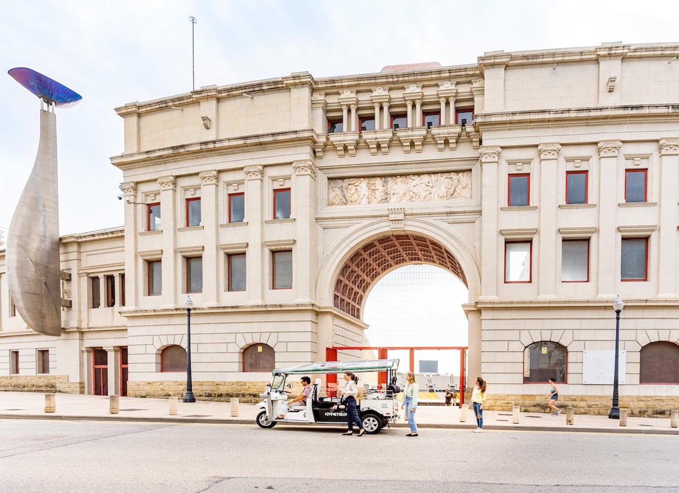 Barcelona: Privat tur med Eco Tuk Tuk