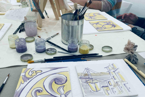 Paint Your Tile and Create Your Unique Piece in an Art Gallery in Lisbon Paint Your Own Tile and Create Your Unique Piece in an Art Gallery in Lisbon