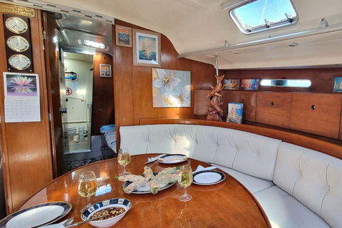 Rhodes: Private Luxury Sailing Yacht with Lunch & Dinner