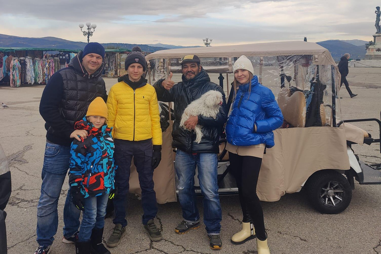 Florence: Private Golf Cart Tour to Fiesole & Roman Sites