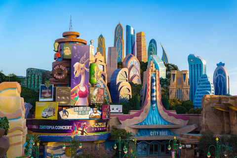 Shanghai: Disneyland Resort Entry Ticket with 8 Attractions