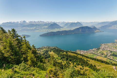 Vitznau: Train Tickets and Rigi Mineral Baths Day Ticket