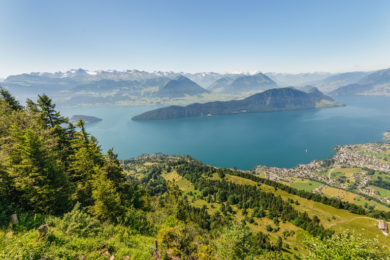 Vitznau: Train Tickets and Rigi Mineral Baths Day Ticket