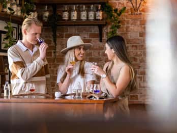 Expérience Ink Gin à la distillerie Husk Farm