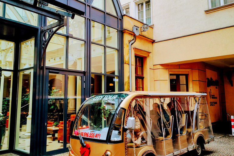 Gdansk: City Tour by Golf Cart with Mulled Wine 120 min Private City Tour by Golf Cart with Mulled Wine