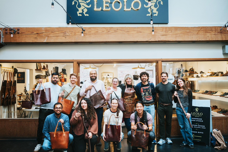 Seattle: Leather Tote-Making Workshop at Pike Place Market