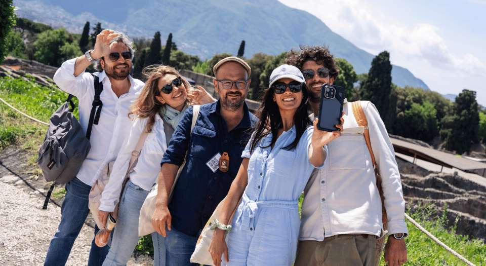 Pompeji & Herculaneum mit dem Hochgeschwindigkeitszug von Rom & Mittagessen Pompeji & ...