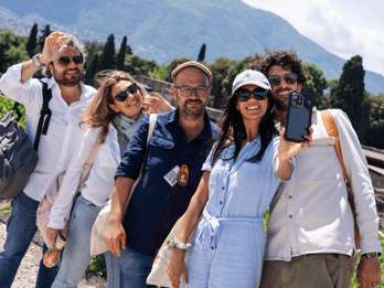 Pompei ed Ercolano in treno da Roma con pranzo a base di pizza