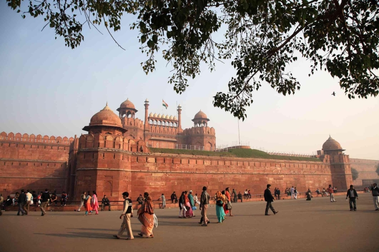 Privé Oud en New Delhi: korte rondleiding door de stad in 4 uurHalve dag - stadstour door New Delhi - 4 uur