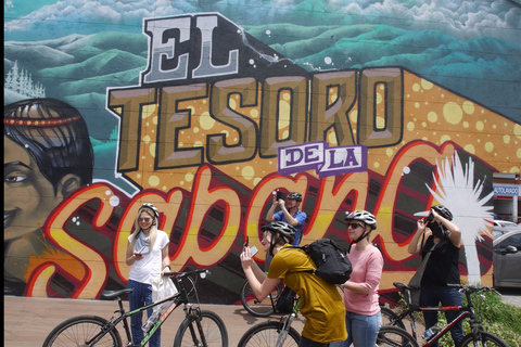 Passeio panorâmico de bicicleta em Bogotá