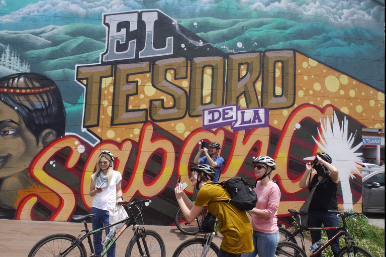 Passeio panorâmico de bicicleta em Bogotá