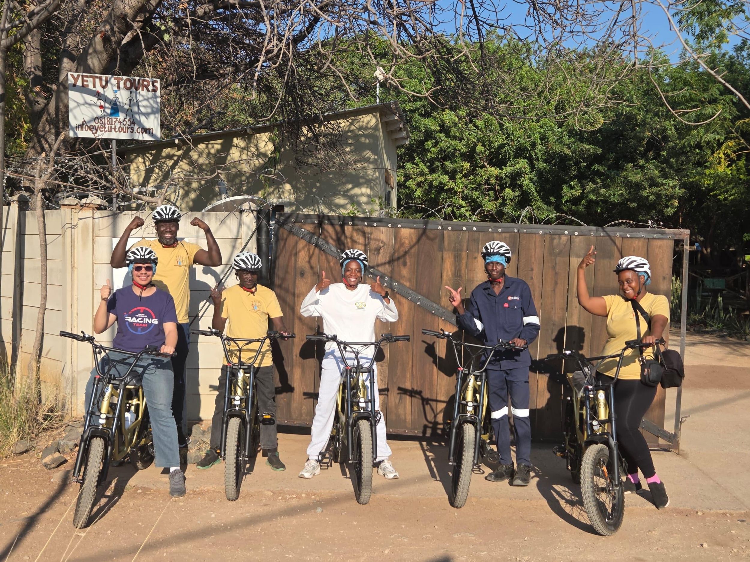 Tsumeb: Geführte E-Bike-Tour mit Marktbesuch und Mahlzeit